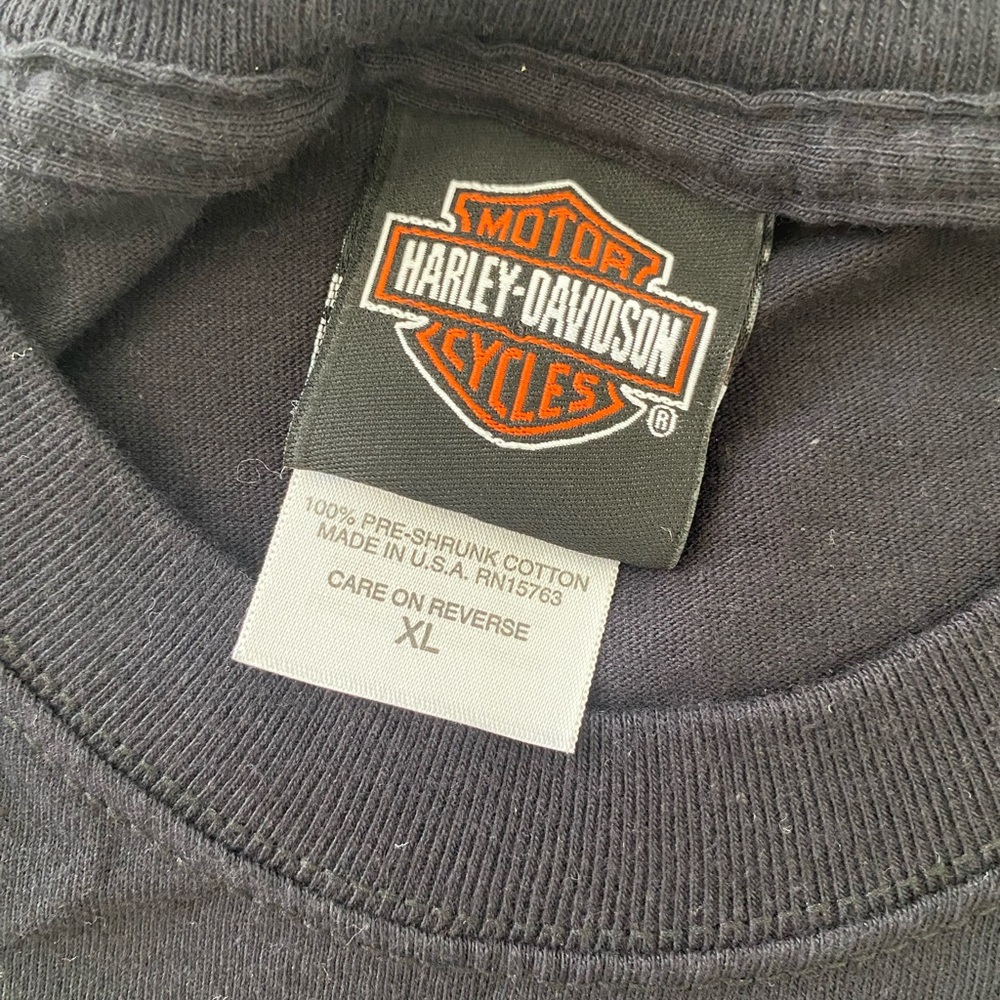 Harley-Davidson Black 'Room to Ride' Australia Tee - Picture 3 of 3